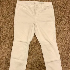 White J. Jill Authentic Fit Slim Ankle Jeans – Women Size 12